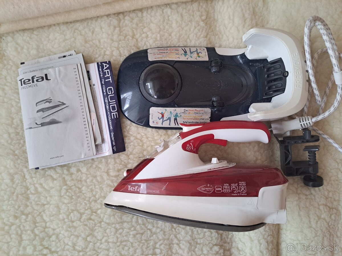 Bezkablova zehlicka Tefal