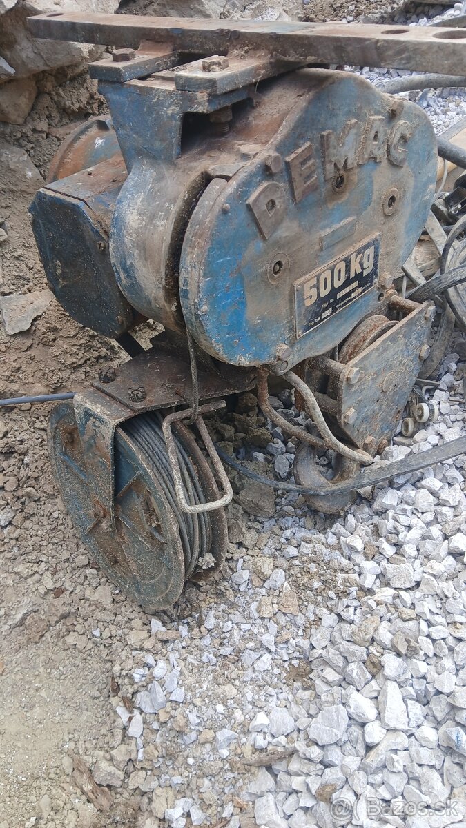 Žeriav Demag kladkostroj