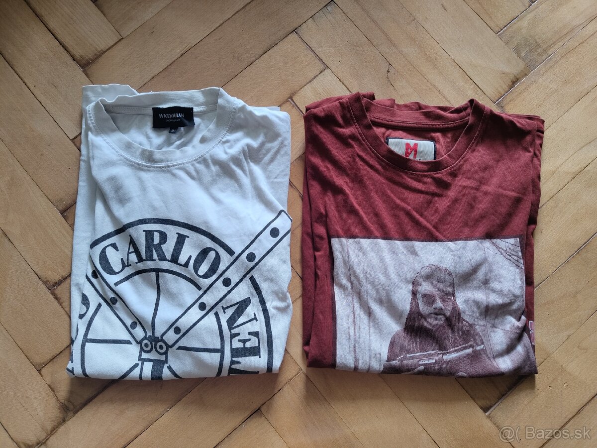 2x Maskulin Berlin tričko S