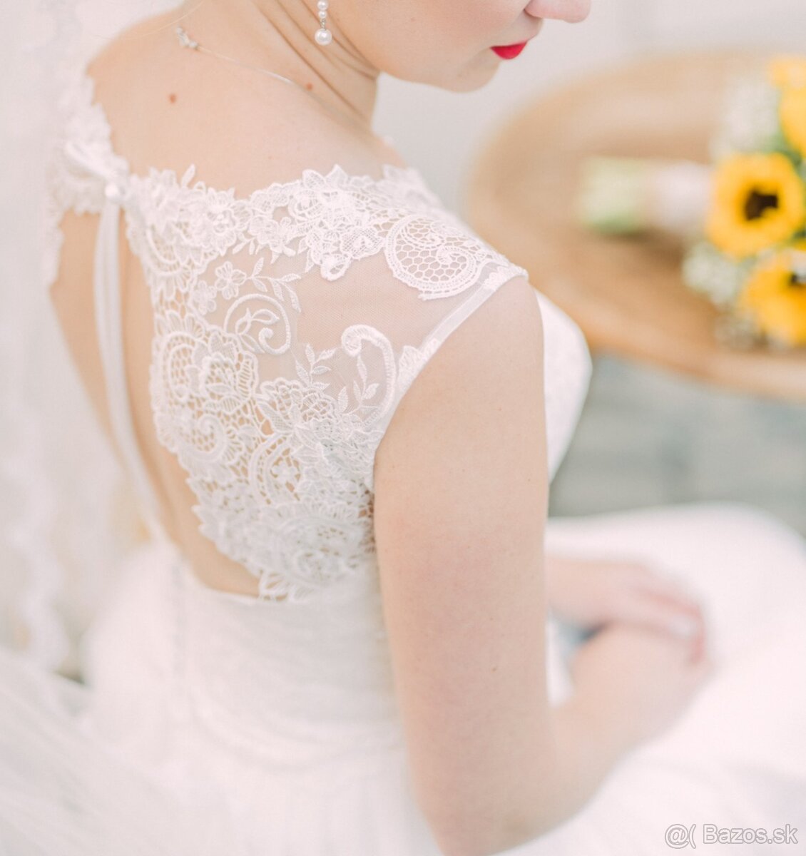 Krásne svadobné šaty veľ. 38