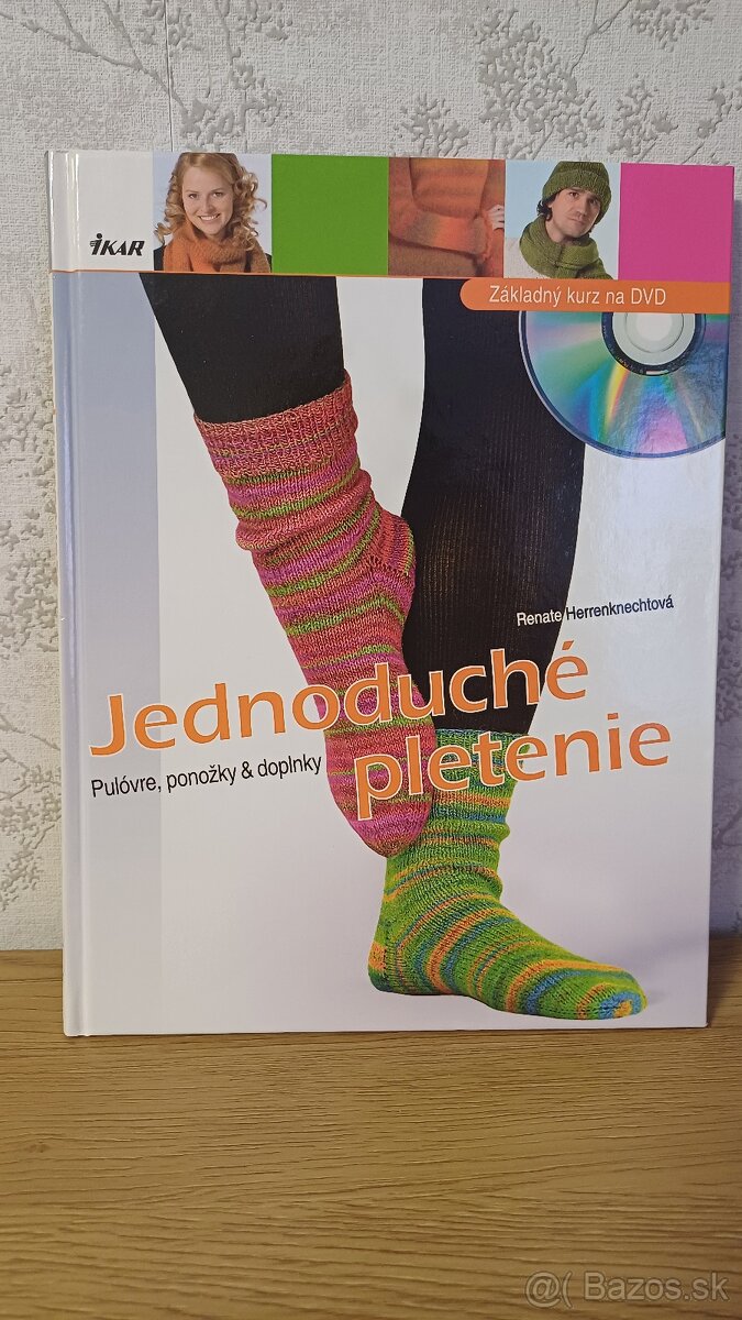 Jednoduché pletenie so základným kurzom na DVD