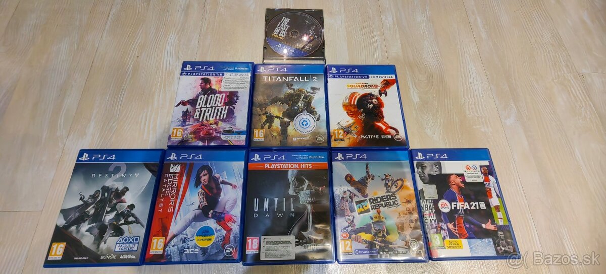 Predám hry na ps4