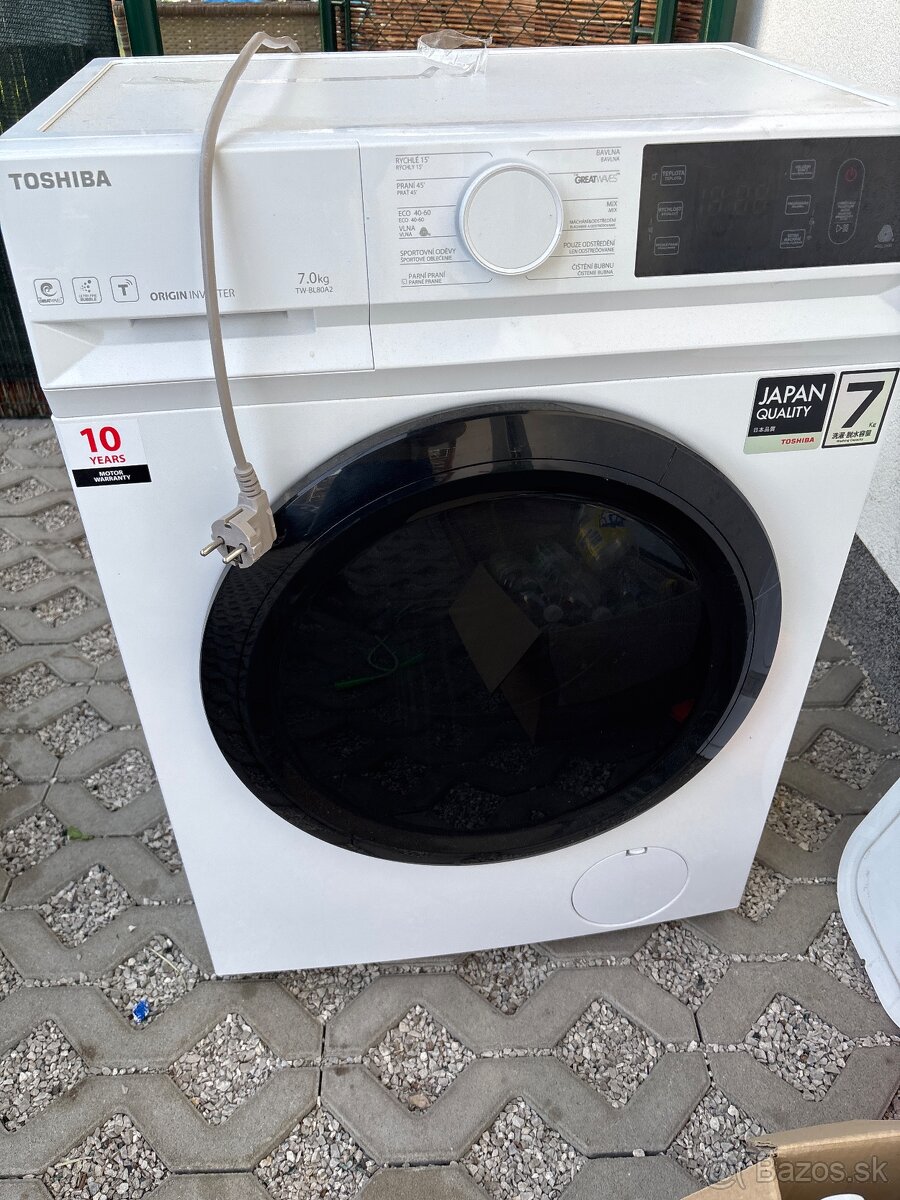 Práčka ako nová funguje