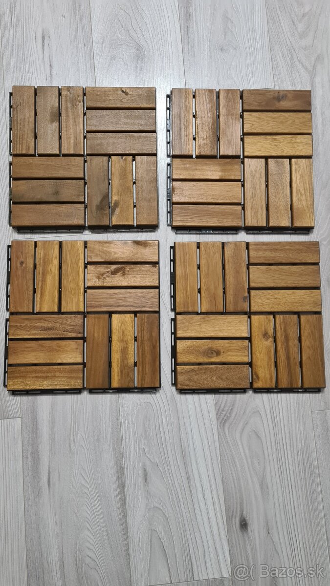 IKEA RUNNEN Akáciove drevo