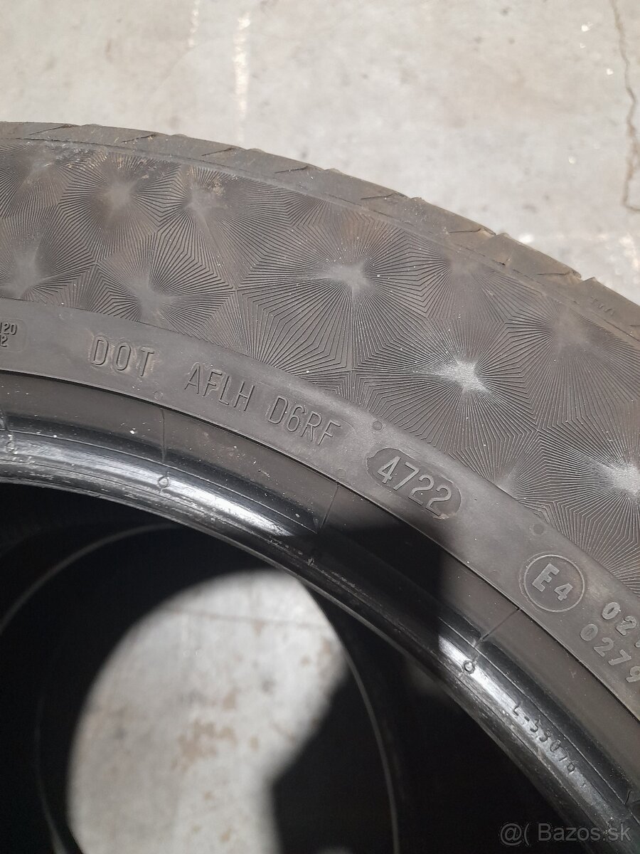 Predam letne pneu Continental 255/50 R19