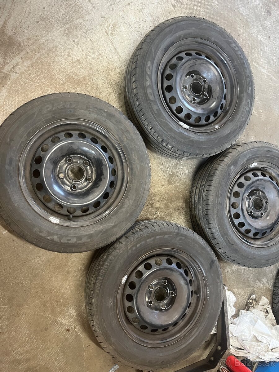 Sada letných kolies 5x112 r15