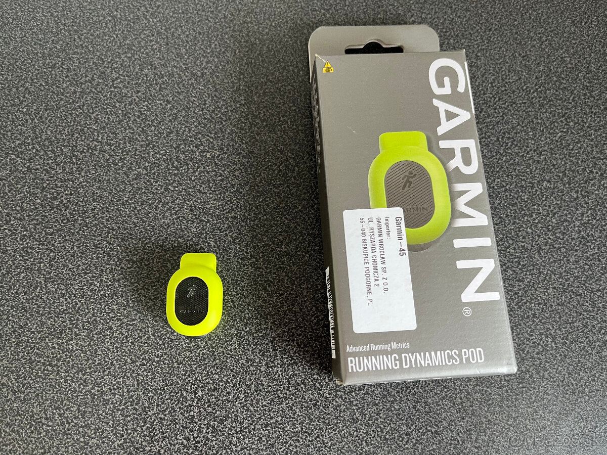 Garmin Running dynamics pod