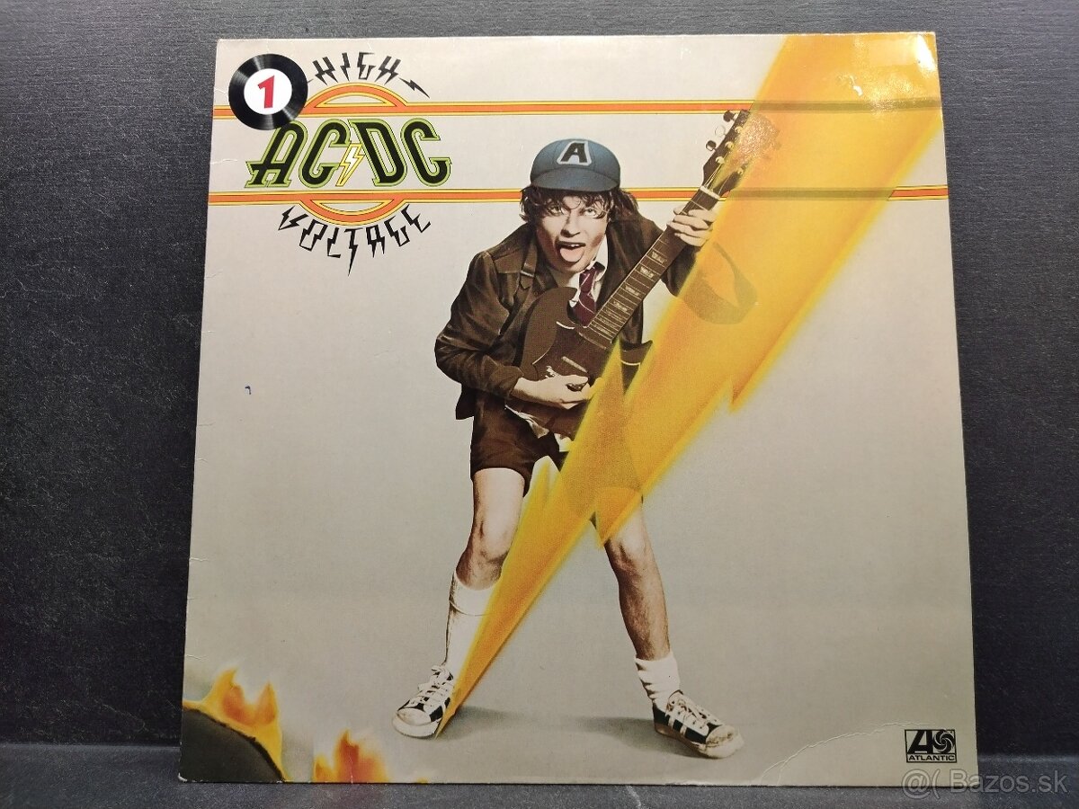 AC/DC 6x LP, povodne vydania