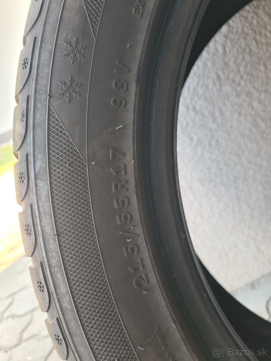 215/55 R17 zimné