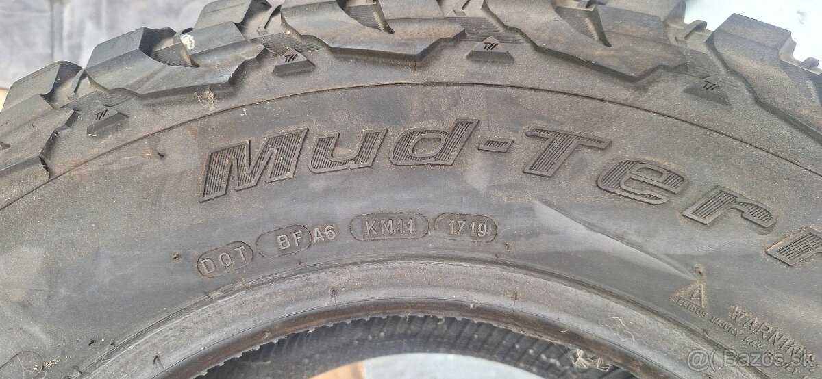 BFGoodrich Mud Terrain T/A KM3 255/70 r16