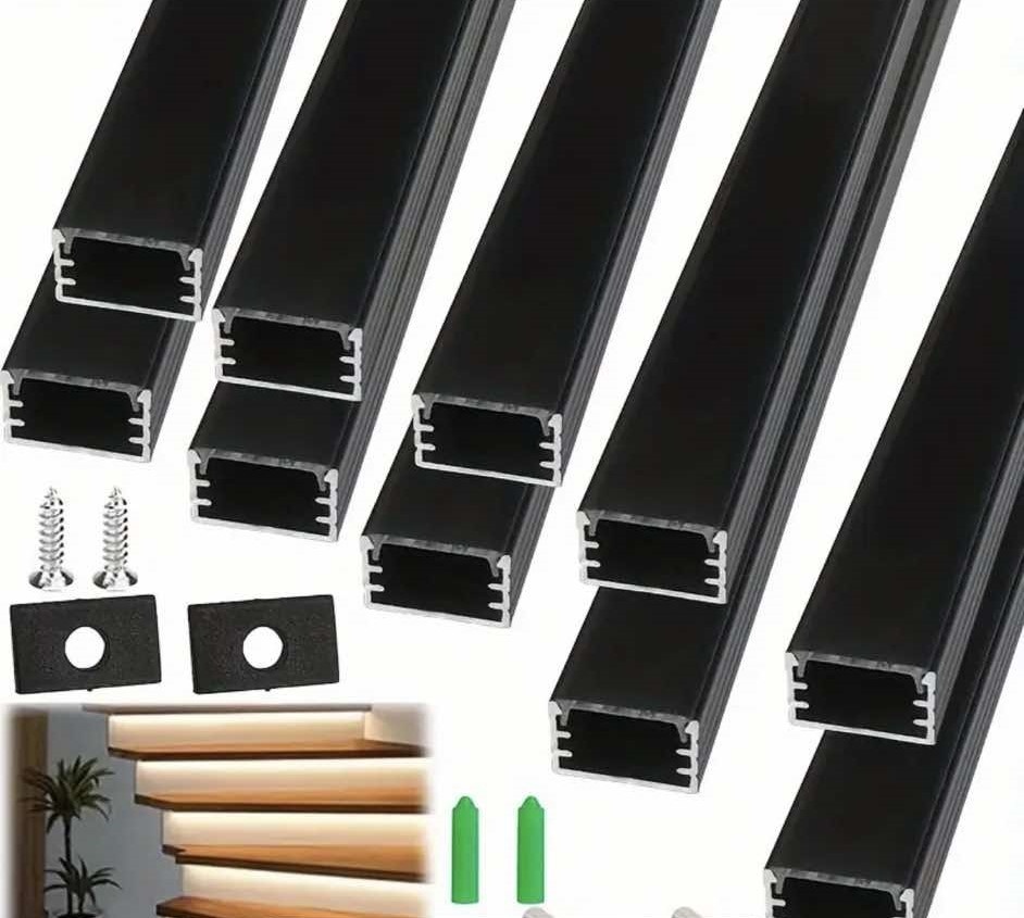 hlinikový difuzor pre LED osvetlenie + COB LED pásik