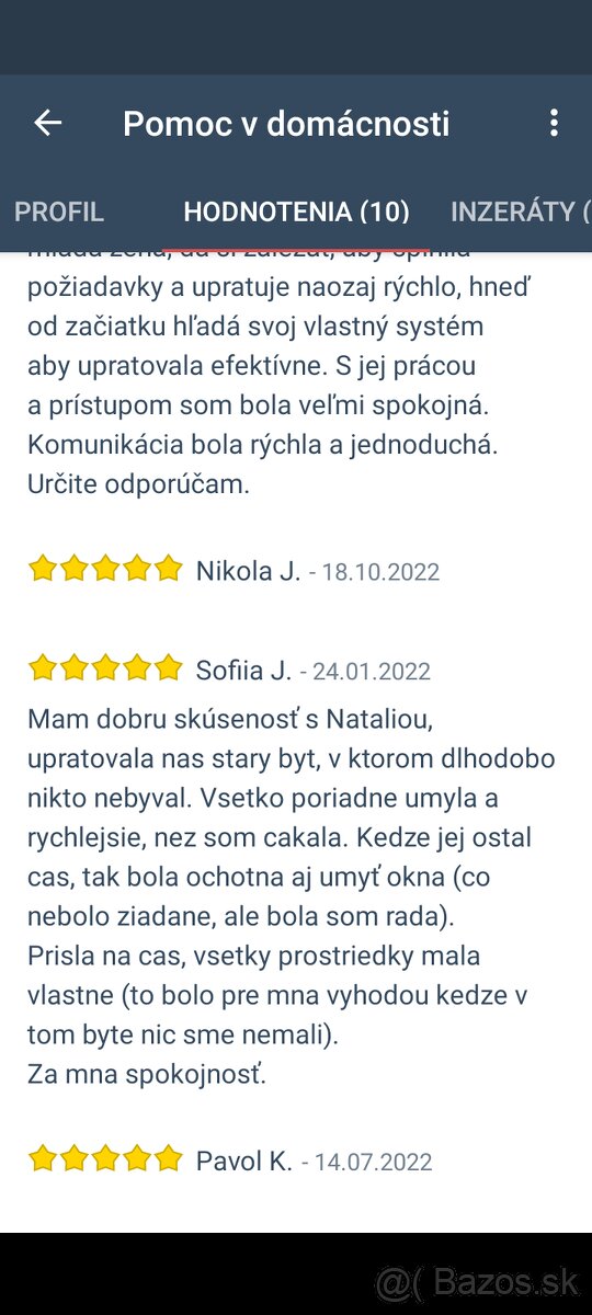 kvalitne profes.uprat.