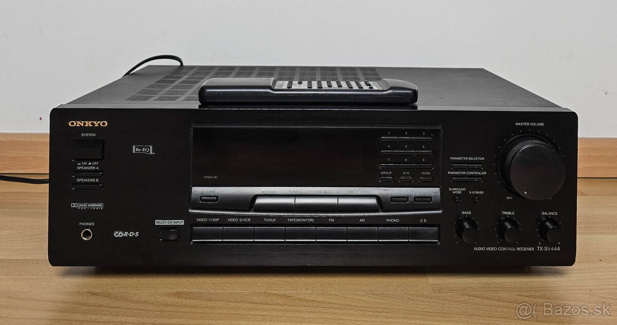 Onkyo TX-SV444 / FM radio s RDS / PHONO / SUB OUT