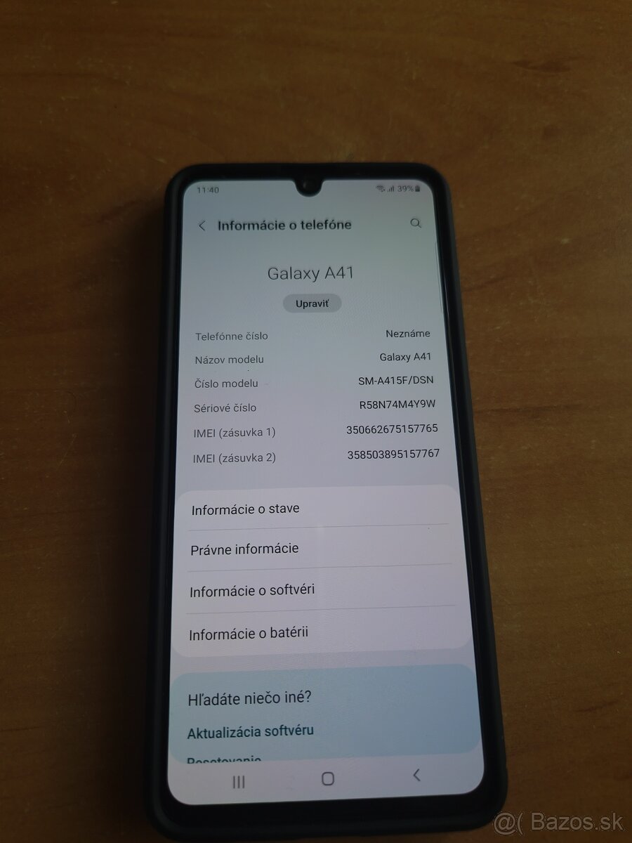 Samsung A41 Galaxy 4GB/64gb