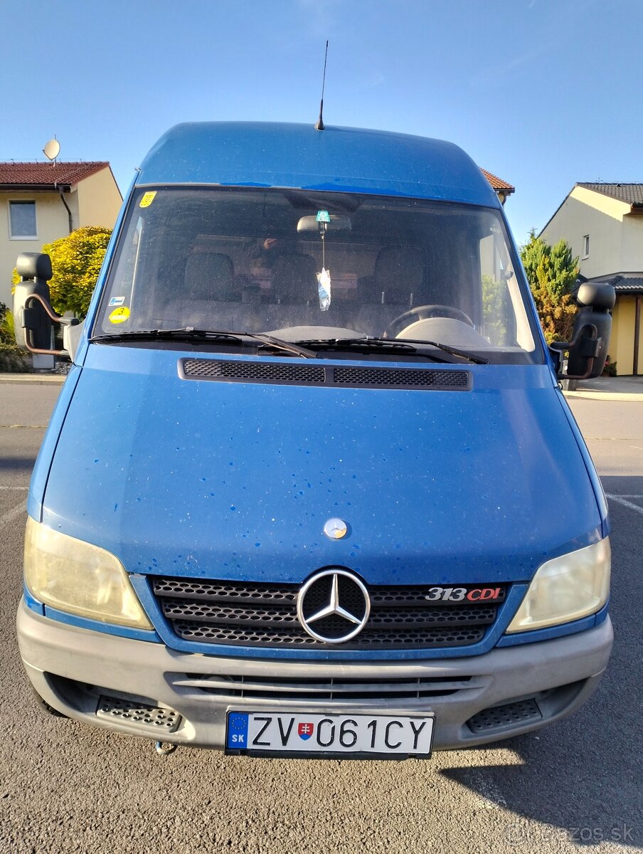 Mercedes Benz Sprinter 313CDI, nová STK-EK