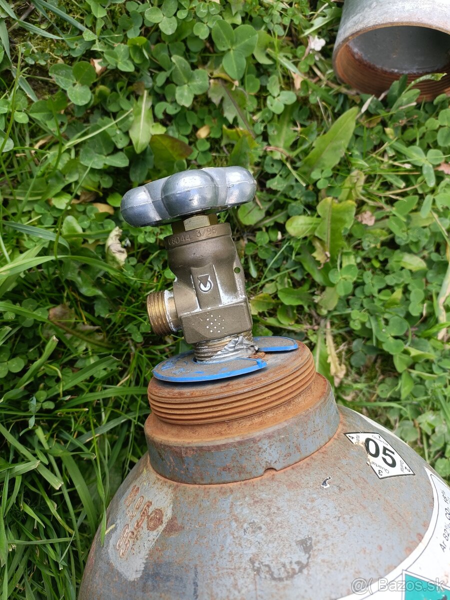 Tlaková fľaša Argon + CO2 (20 l)