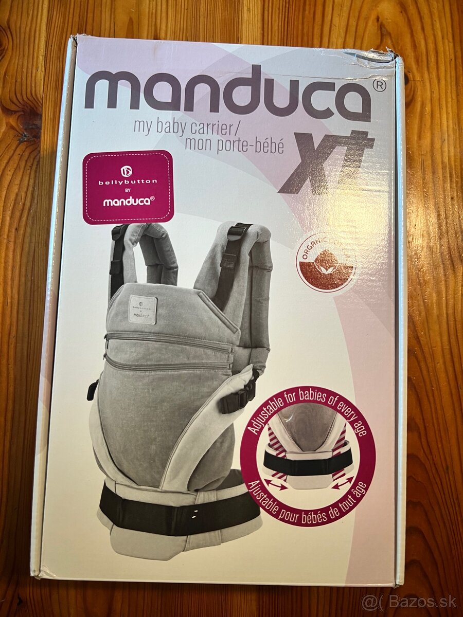 detsky nosic MANDUCA XT sivy