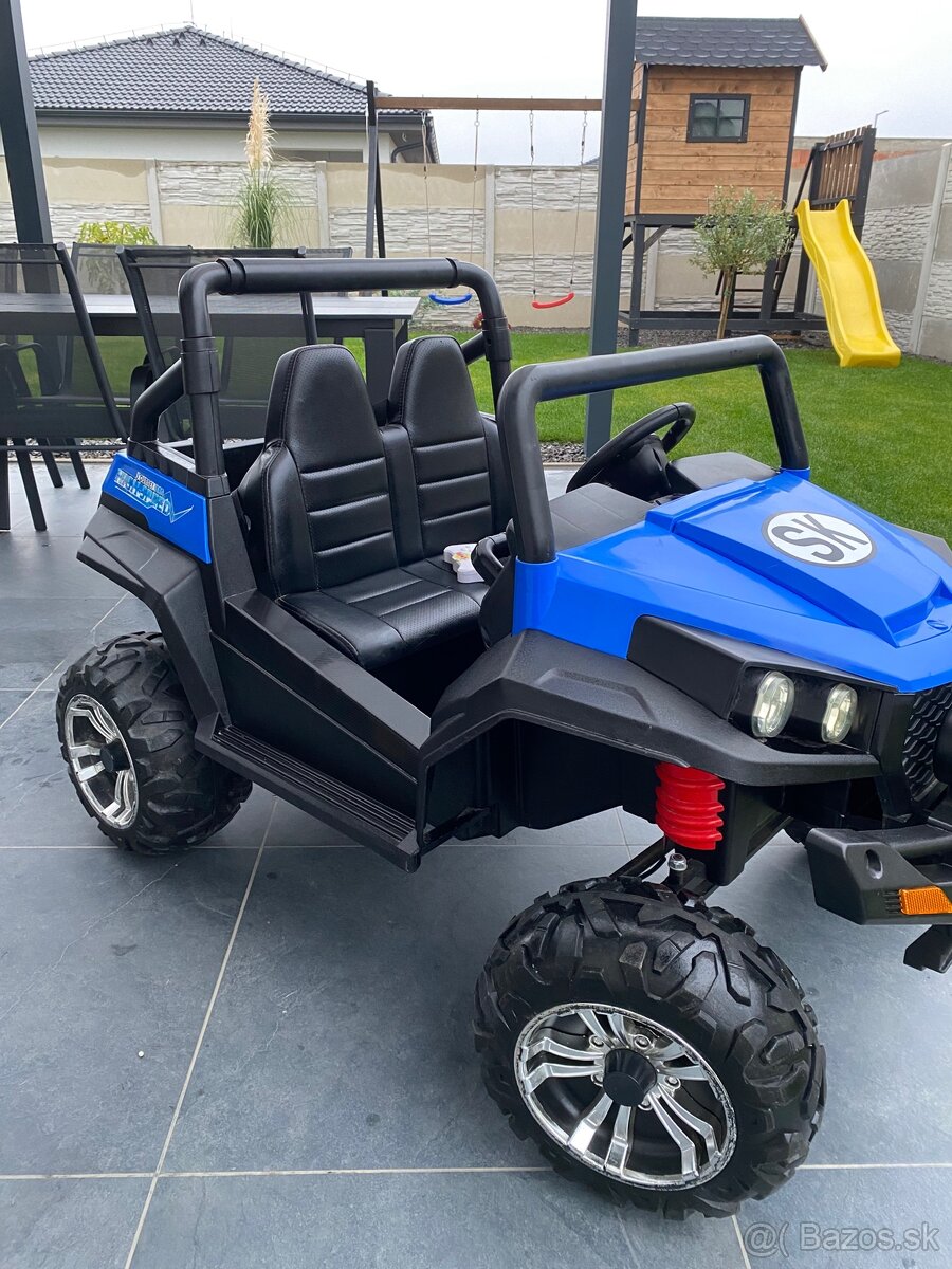 Detské elektricé autíčko RSX Modré 4x4