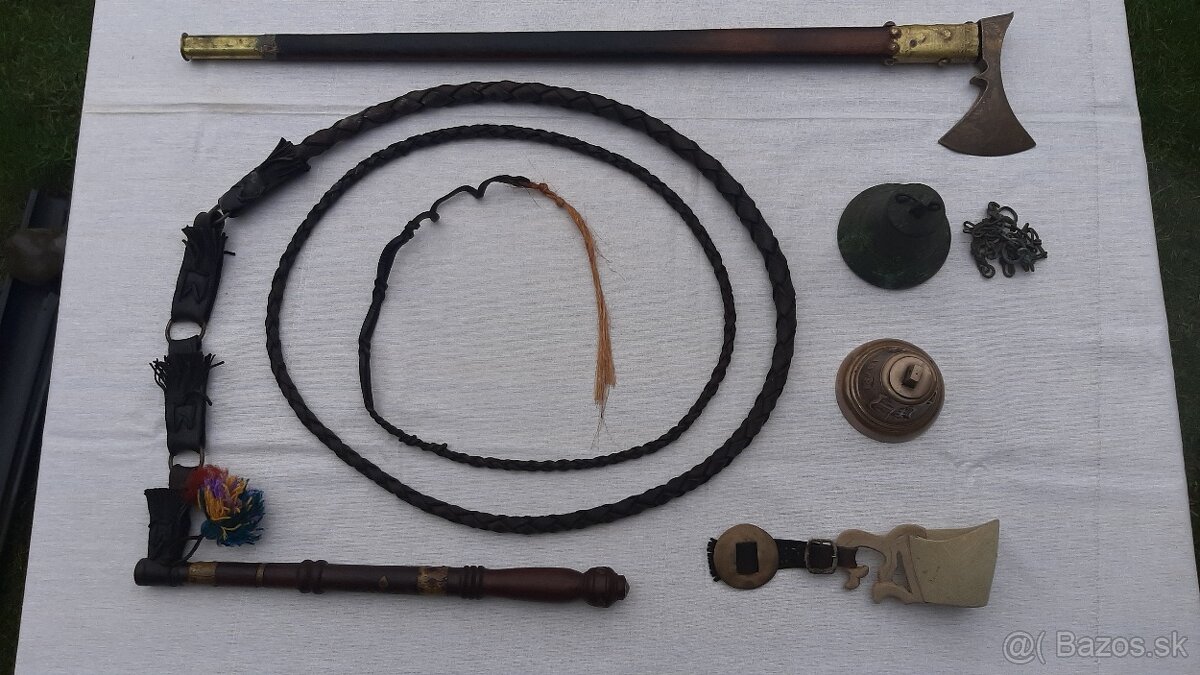 Zbierka pastierskych starožitností.