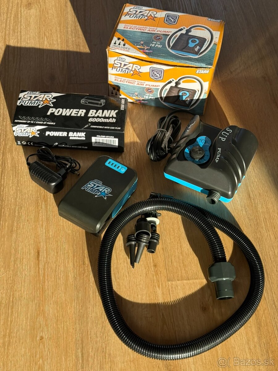 Elektricka nafukovacia pumpa SUP Star Pump 6 + power bank 60