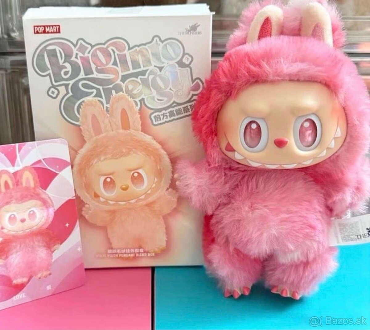 Labubu Biginto Energy červená farba