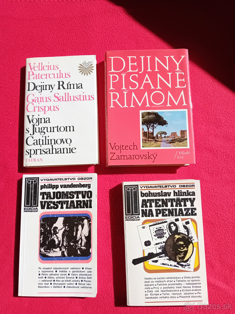 Knihy s historickou tématikou