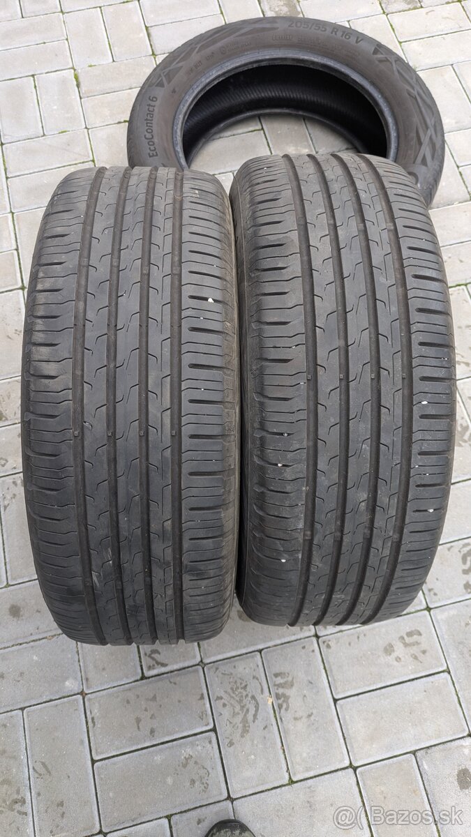 Pneu 205/55 R16 V Continental EcoContact 6