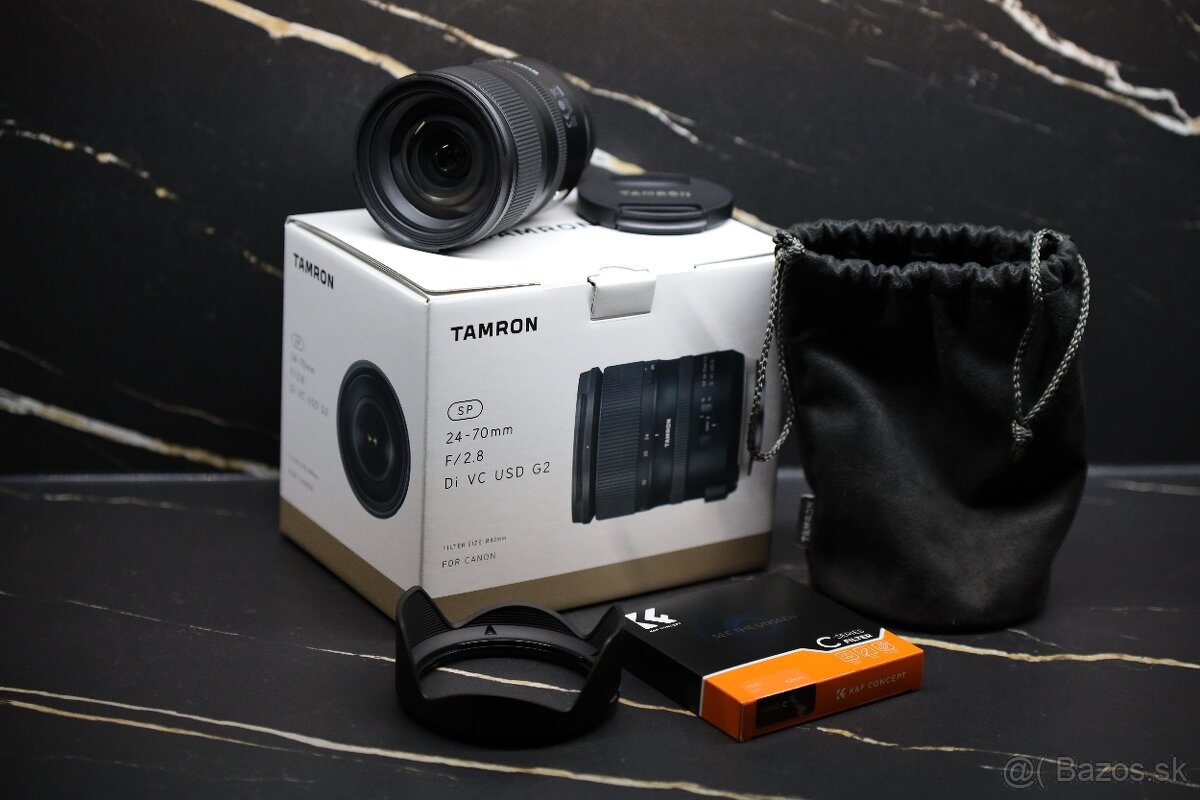 TAMRON SP 24 – 70 mm f/2,8 Di VC USD G2 pre Canon