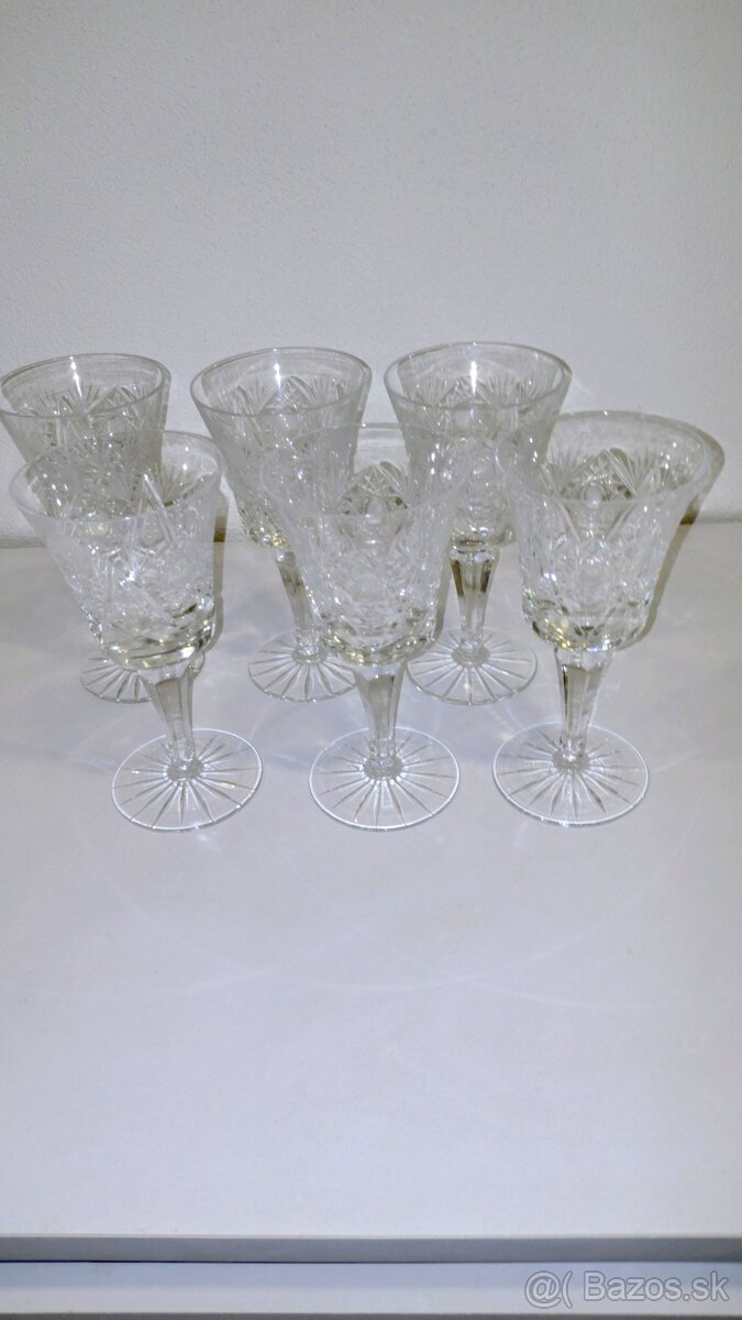 krištaľové súpravy