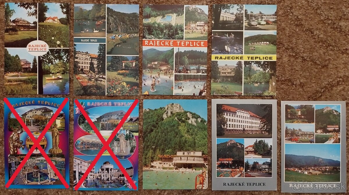 Pohľadnice - RAJECKÉ TEPLICE