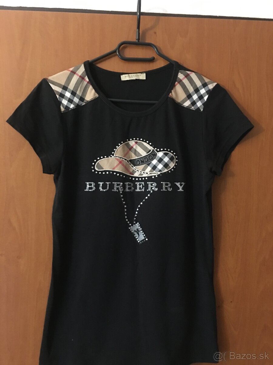 BURBERRY originál dámske tricko S