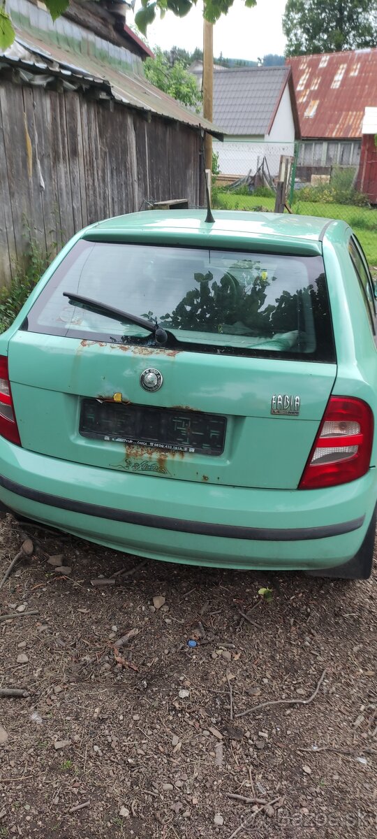Rozpredám Škoda Fabia 1,4MPI