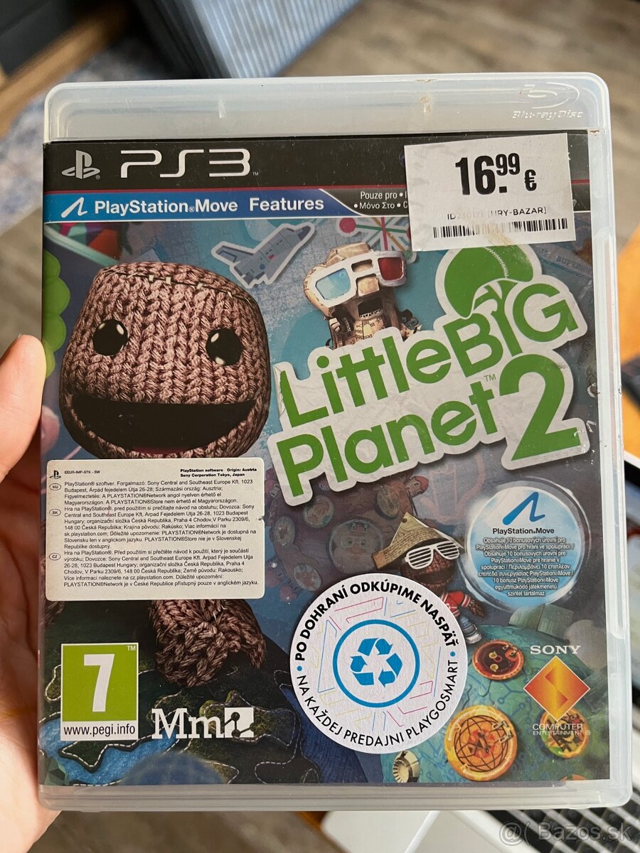 Hra na PS3 Little Big Planet 2