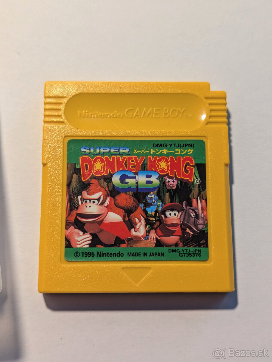 Super Donkey Kong GB Nintendo Gameboy + obal DMG-YTJ-JPN