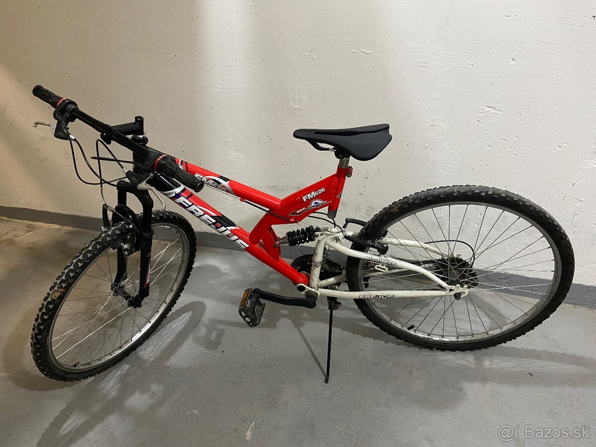 Celoodpruženy bicykel