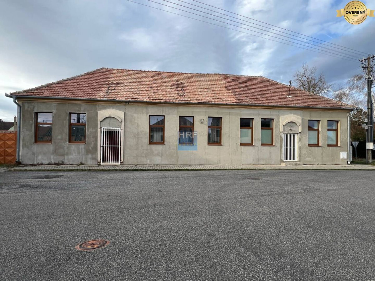 Podnikateľský priestor na hlavnom ťahu v obci Kopčany