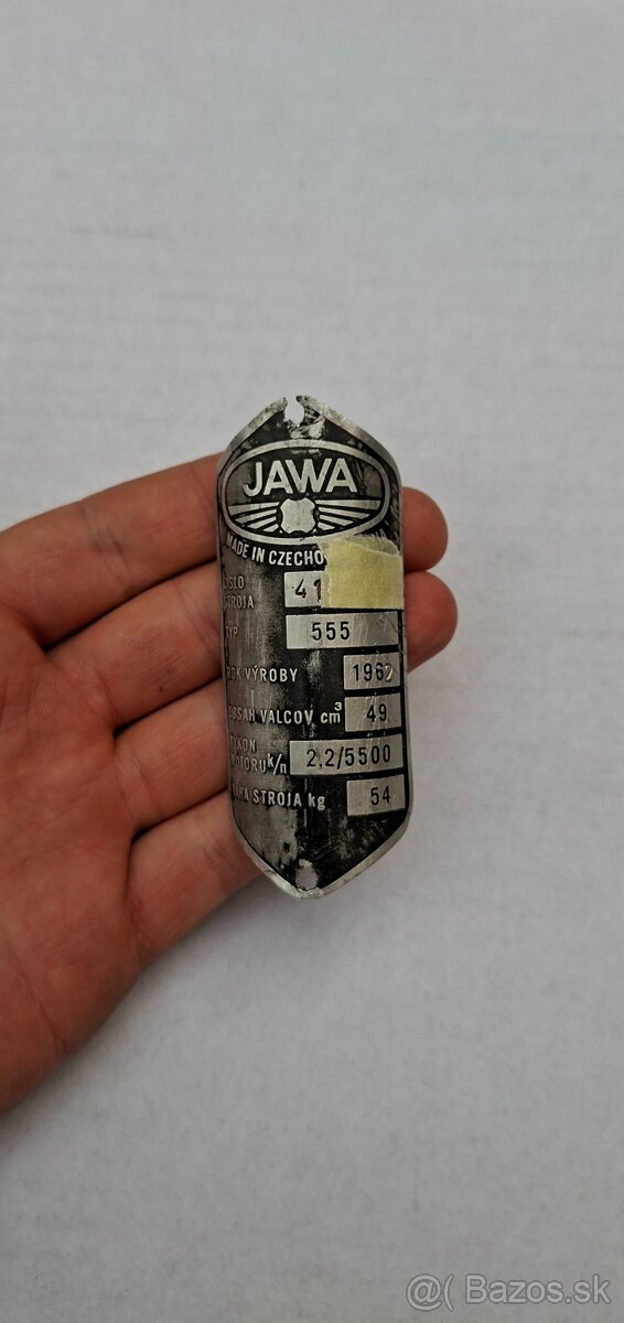 Ponúkam Tp jawa 555.