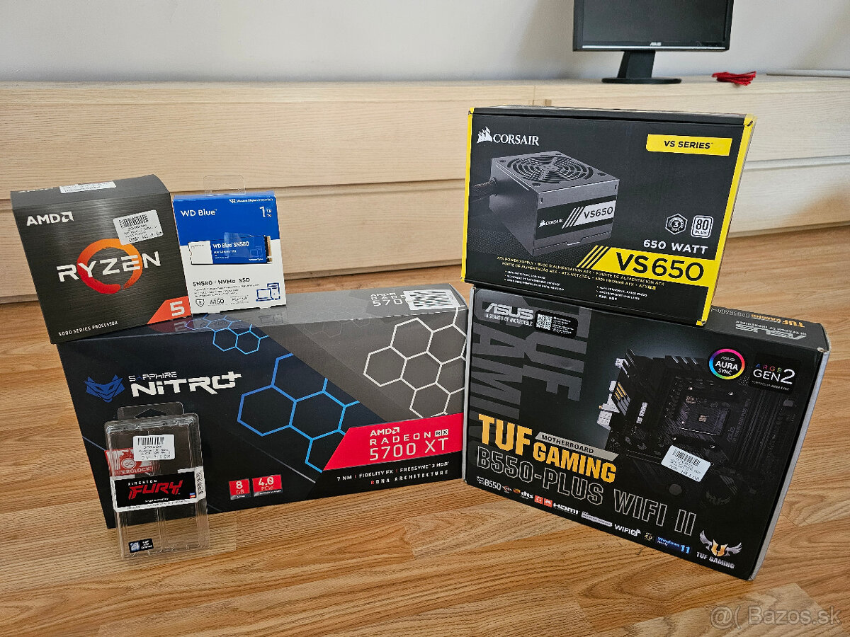 5600x 5700XT Nitro+ 32GB RAM