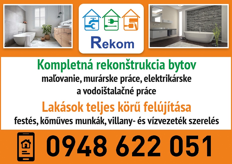 Kompletná rekonštrukcia bytov