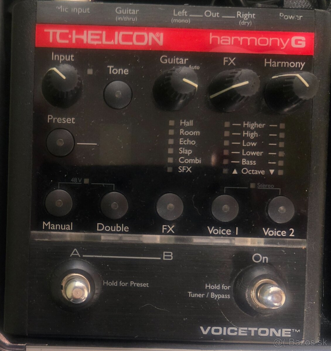 TC Helicon HARMONY G XT Vokálny procesor