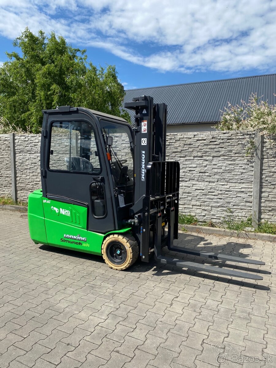 Nový vysokozdvižný vozík Lonking 2000 kg lítiová batéria