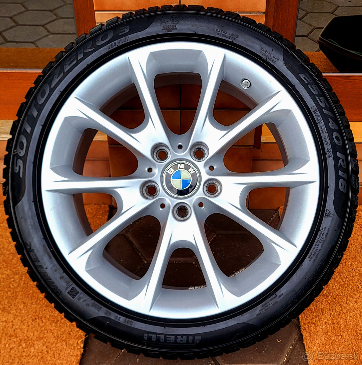 alu R18 5x120, dvojrozmer, zimné pneu, orig. BMW rada 3 /+Z4