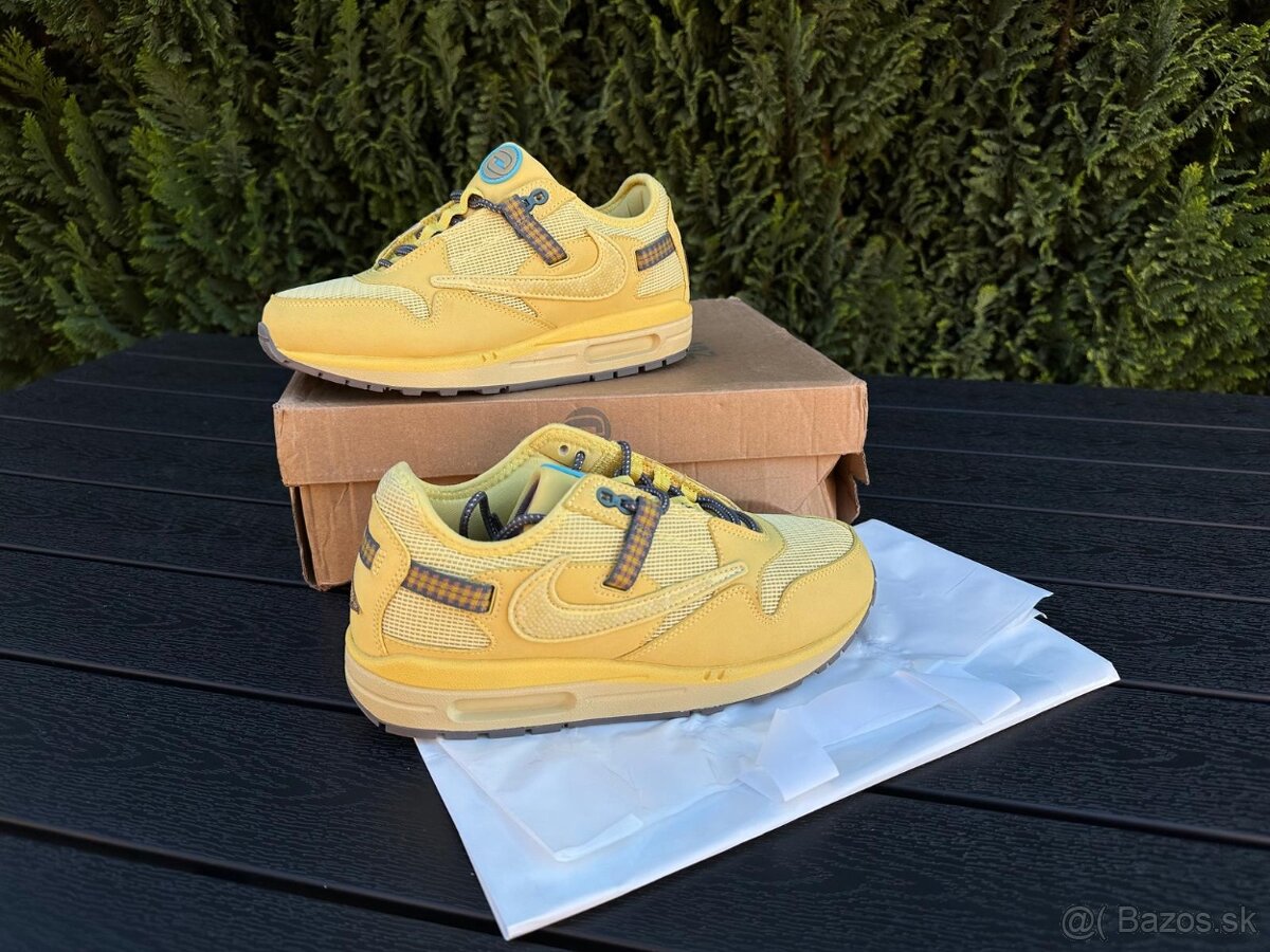 Travis Scott Nike Air Max 1 Saturn Gold/Tea Tree Tenisky