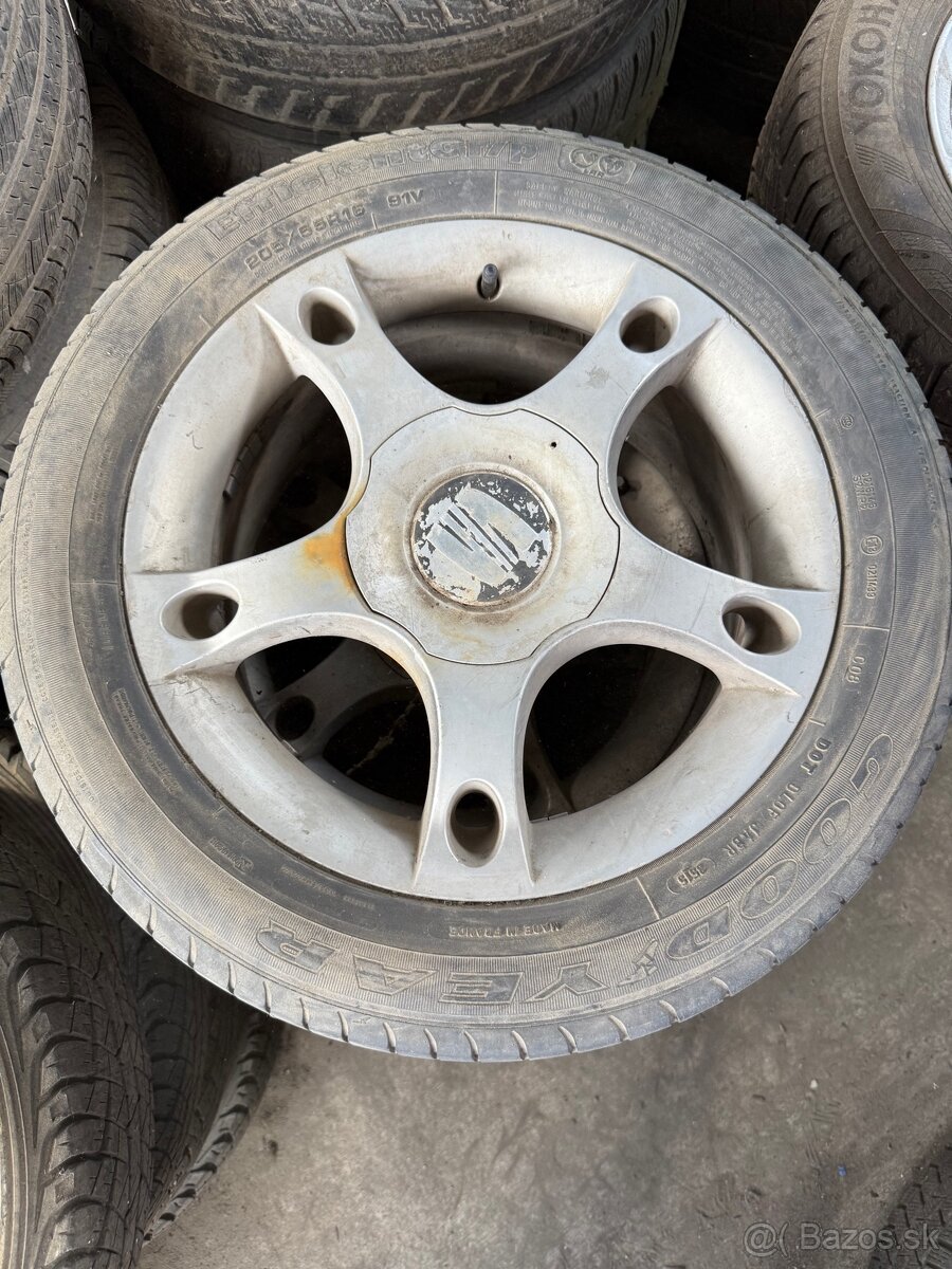 ALU disky SEAT, VW, ŠKODA 5x112, R16, ET42