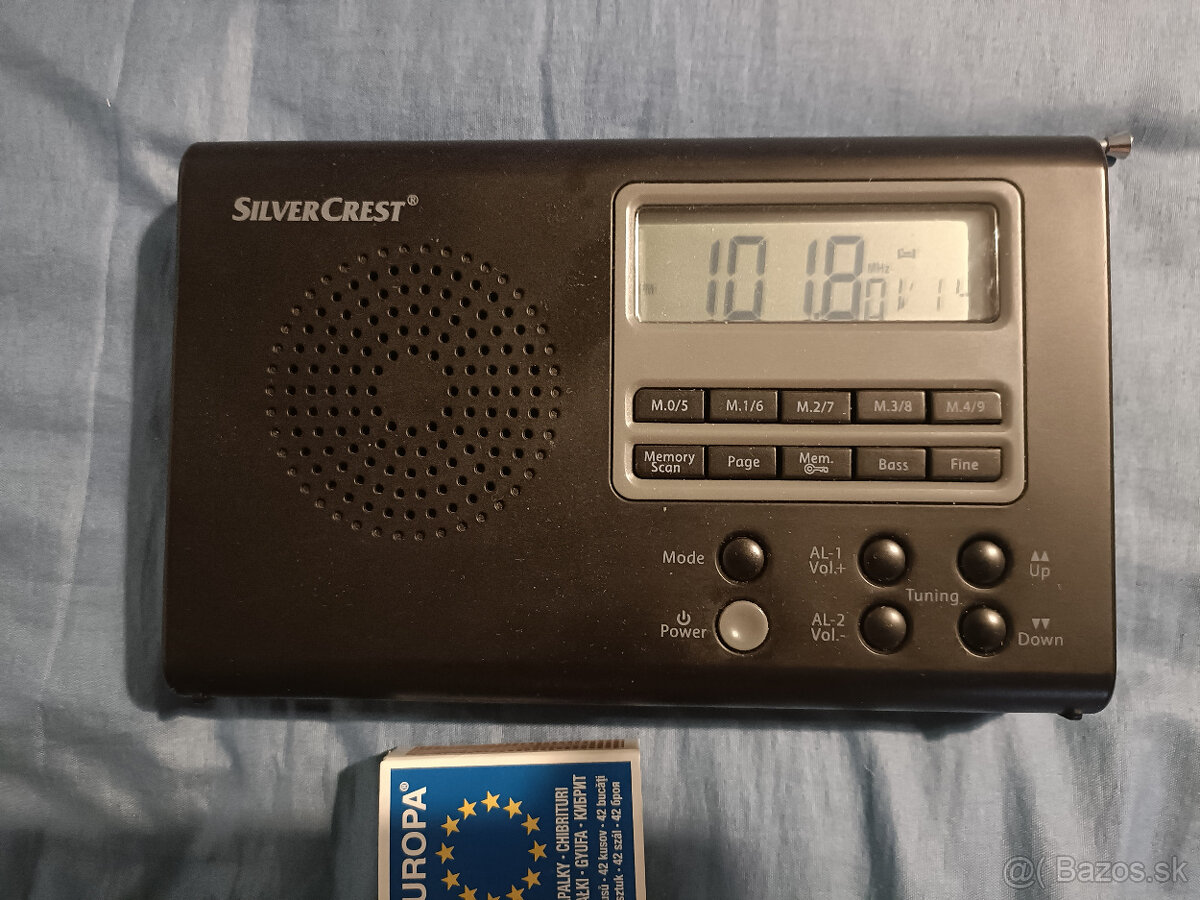 Predám rádio SilverCrest SWEP 500 A1