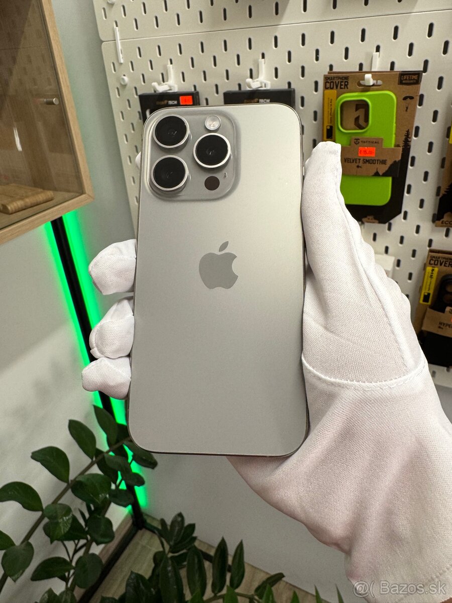  iPhone 15 Pro 256GB Natural | Záruka 1 rok | Batéria 89%