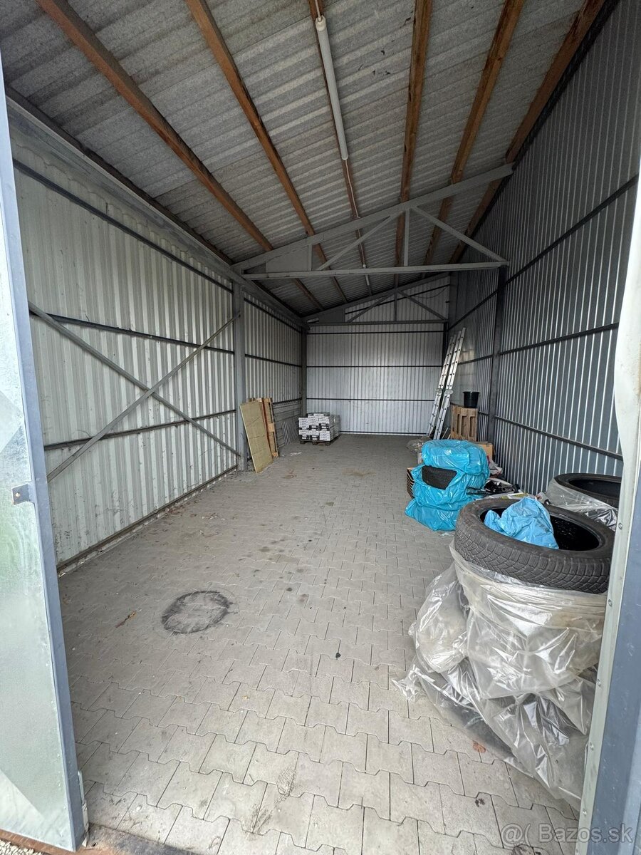 Sklad na prenájom v uzavretom areály 44m2