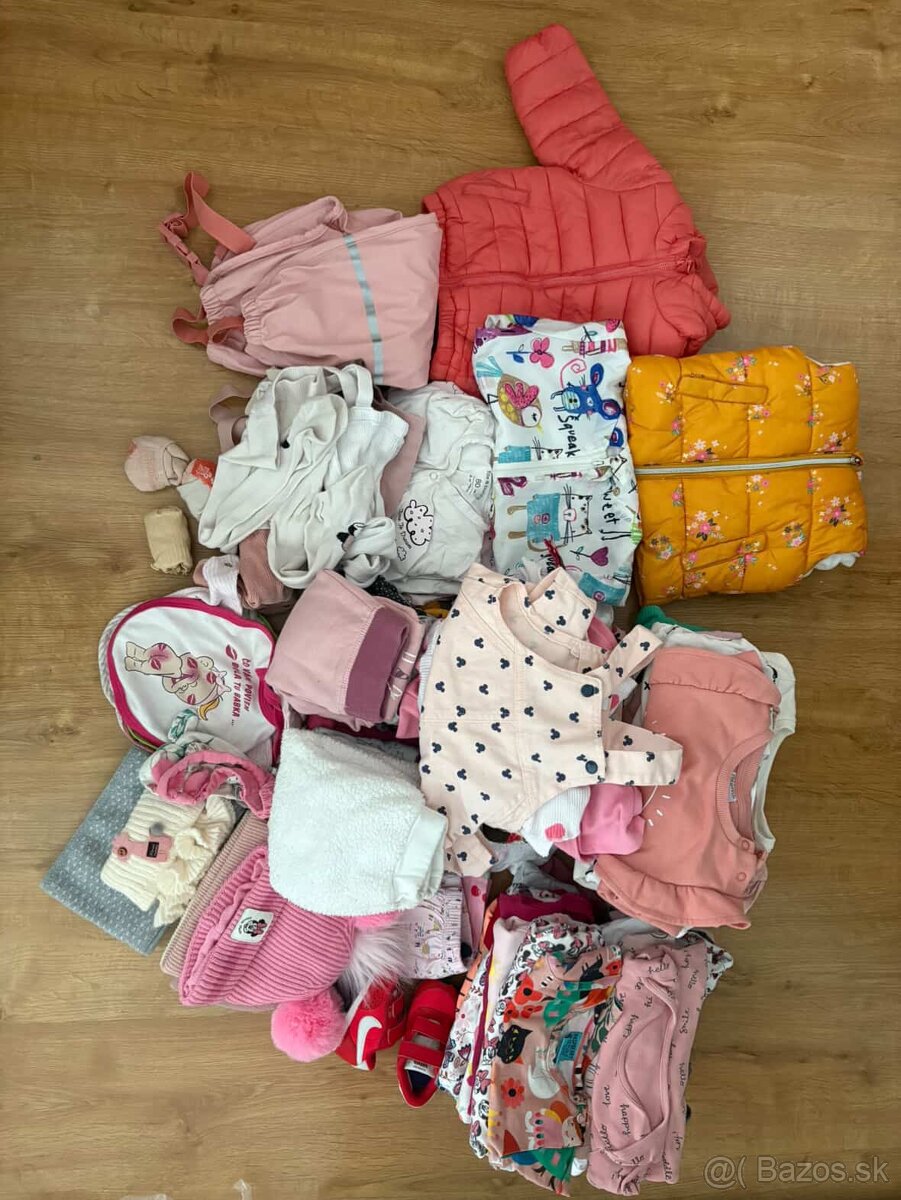 Balík oblečenia veľ. 74-86
