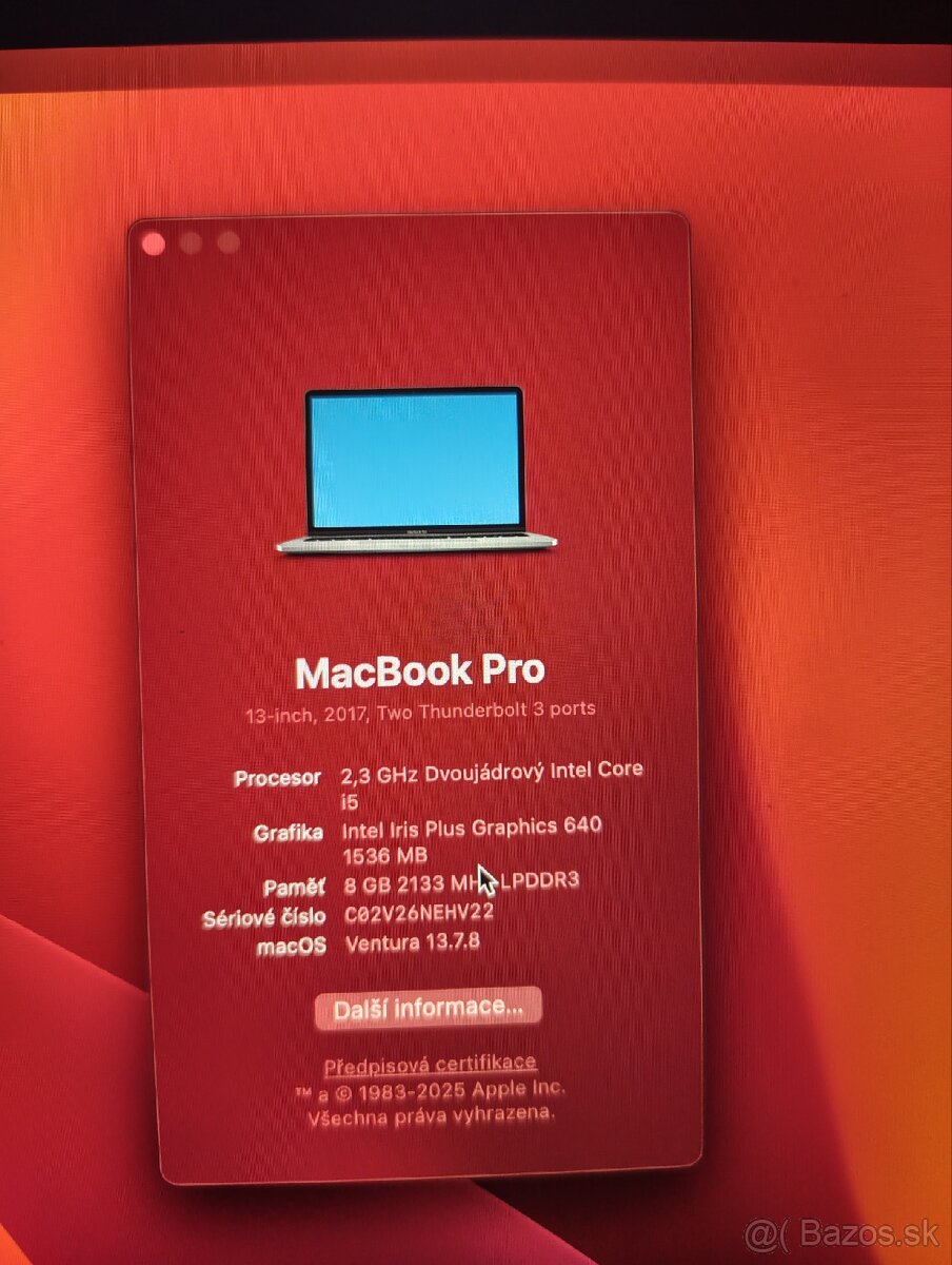 Predám macbook pro malo používaný
