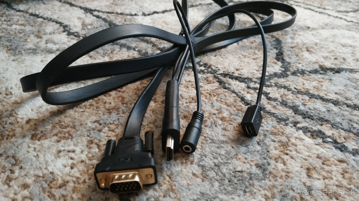 HDMI do VGA kábel 2 m